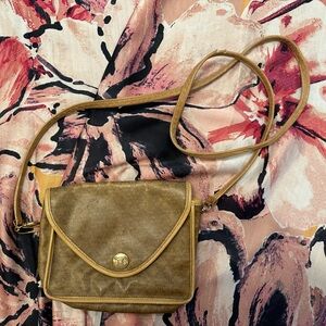 CELINE- Vintage mini bag - coated canvas crossbody